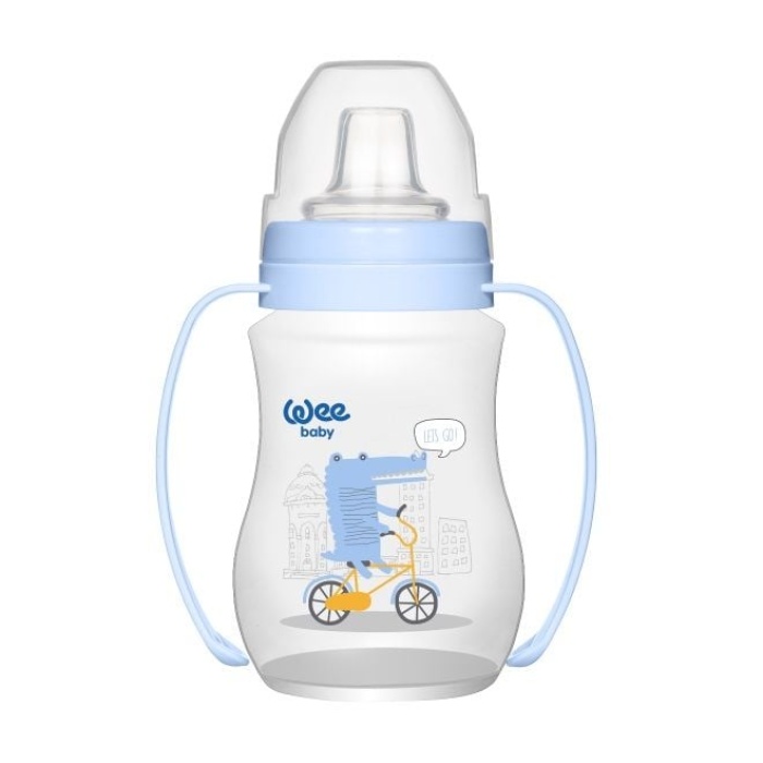 Wee Baby Akıtmaz Kulplu PP Antikolik Bardak 250 ML 754