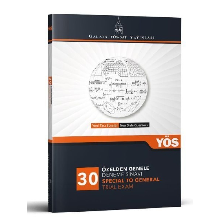 Galata YÖS-SAT Özelden Genele Deneme Sınavı  (4022)