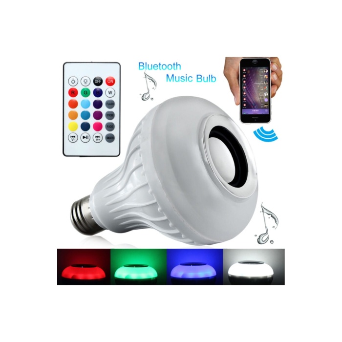 CLZ192 Bluetooth Hoparlör Akıllı Led Ampul Lamba (4172)