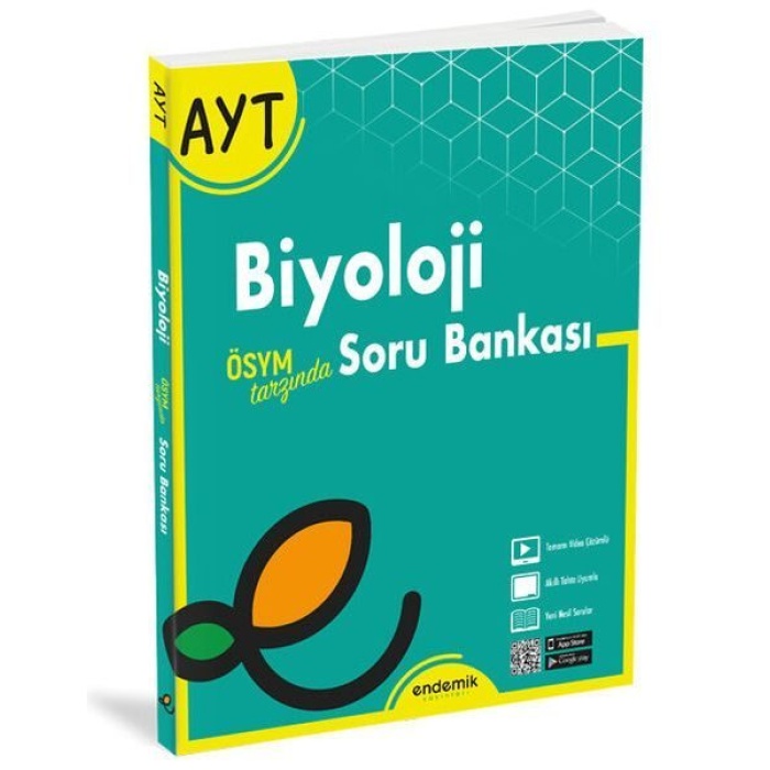 Endemik  AYT Biyoloji Soru Bankası