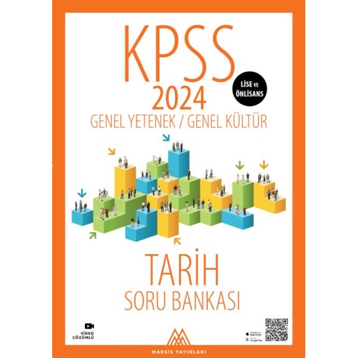 Marsis Yayınları KPSS GKGY Tarih Soru Bankası Önlisans