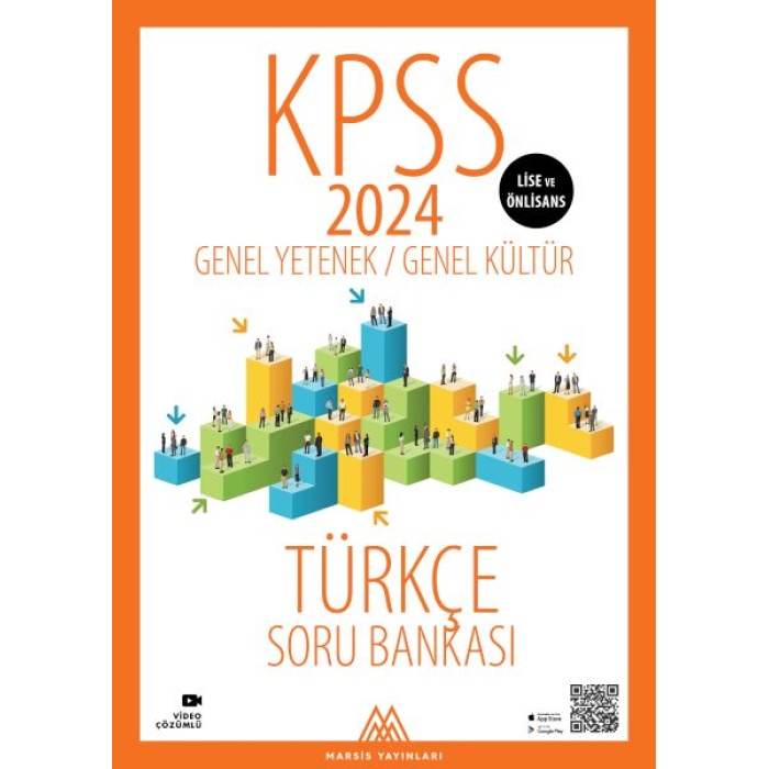Marsis Yayınları KPSS GKGY Türkçe Soru Bankası Önlisans