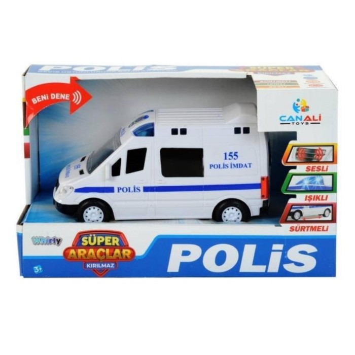 CLZ505  - POLİS ÇARPDÖN ISIKLI SESLI PILLI