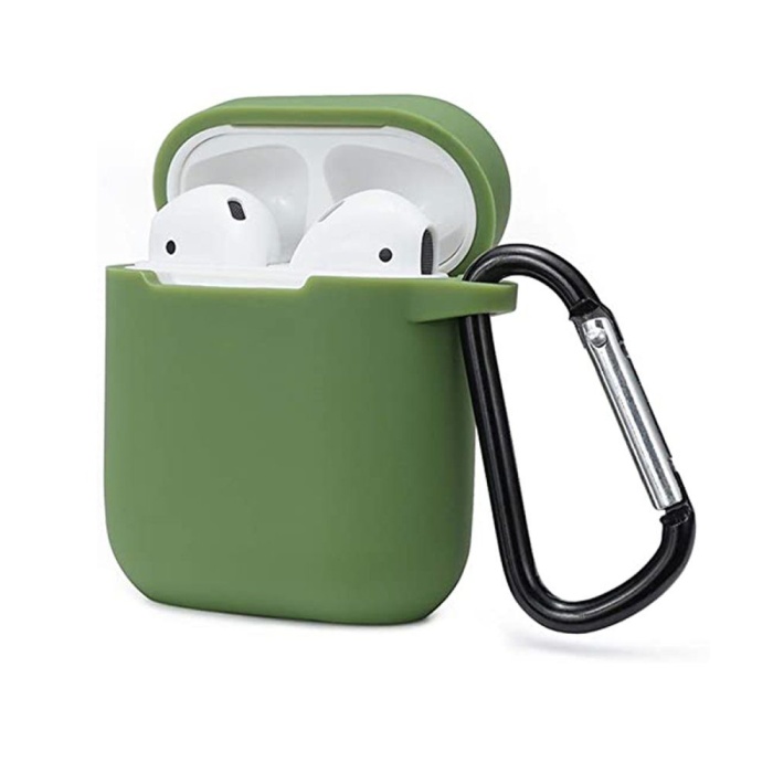 CLZ942 Airpods (1.nesil) Sert Silikon Kılıf - Ürün Rengi : Fuşya