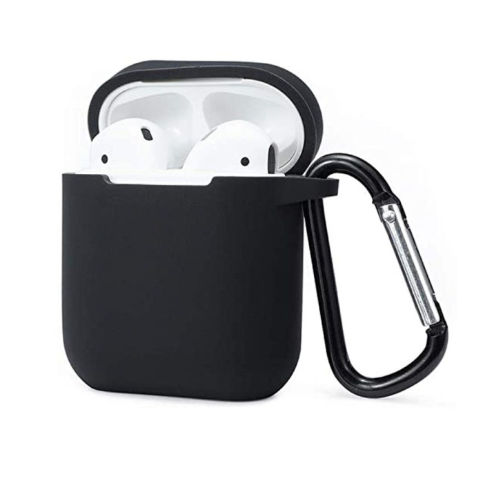 CLZ942 Airpods 2 (2.nesil) Sert Silikon Kılıf - Ürün Rengi : Turuncu