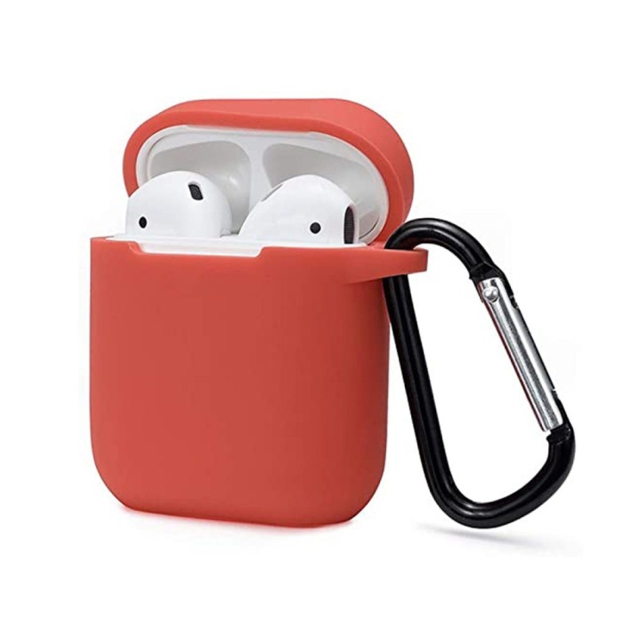 CLZ942 Airpods 2 (2.nesil) Sert Silikon Kılıf - Ürün Rengi : Fuşya