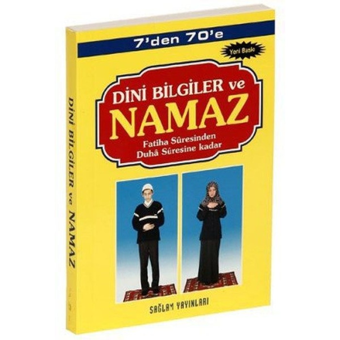 7den 70e Dini Bilgiler ve Namaz (Kod: 001-Çanta Boy)