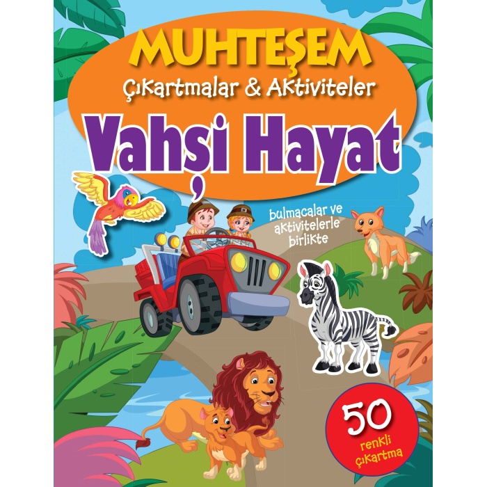 Muhteşem Çıkartmalar ve Aktiviteler - Vahşi Hayat