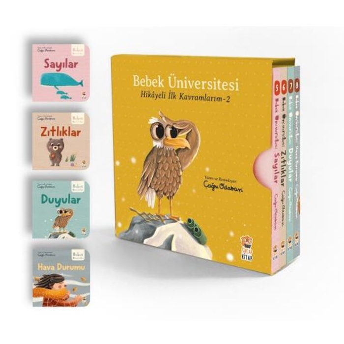 Bebek Üniversitesi Set 2 (4 Kitap)  (4022)