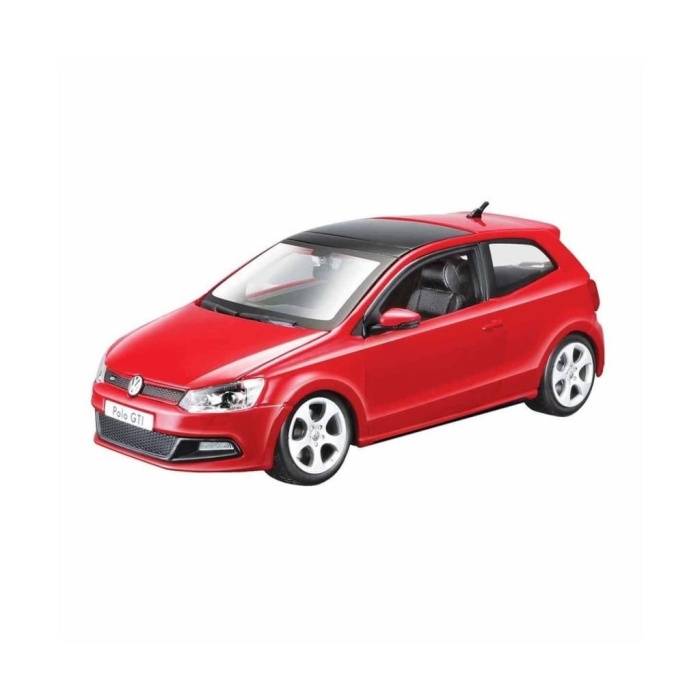 21059 Burago 1:24 Volkswagen Polo GTI Mark 5 Model Araba