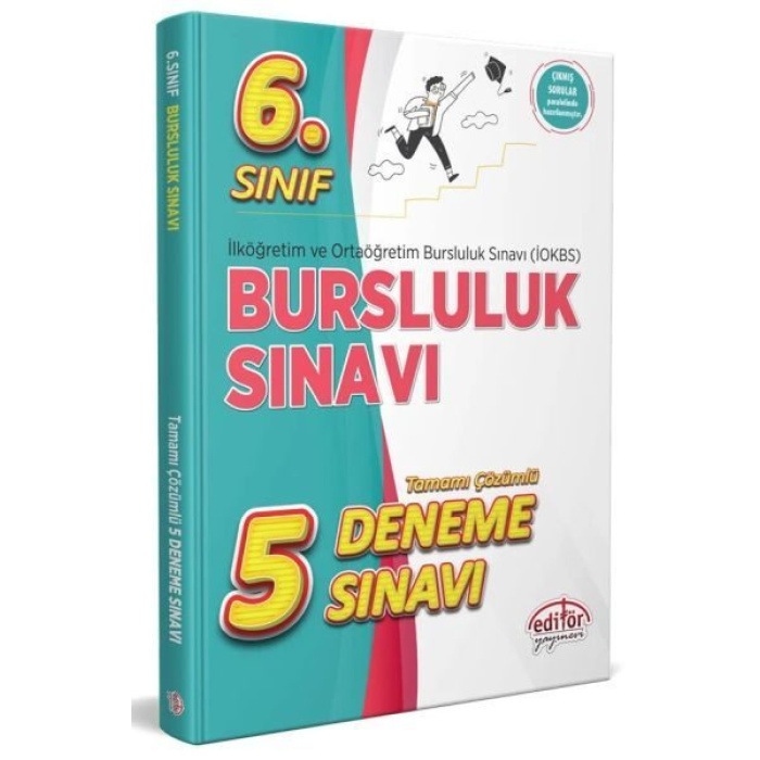 Editör 6.Sınıf İokbs Bursluluk Sınavı Tamamı Çözümlü 5 Deneme Sınavı