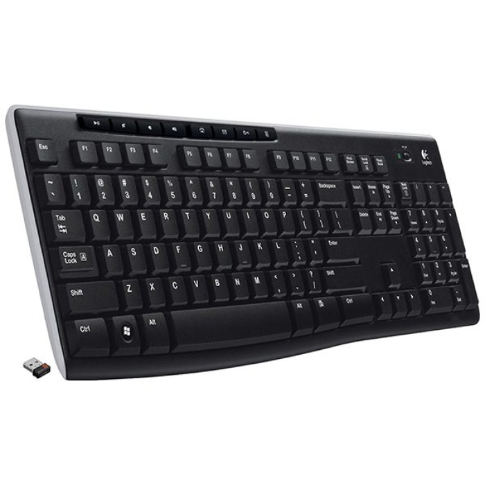 CLZ192 LOGITECH K270 KABLOSUZ USB SİYAH Q KLAVYE (4172)