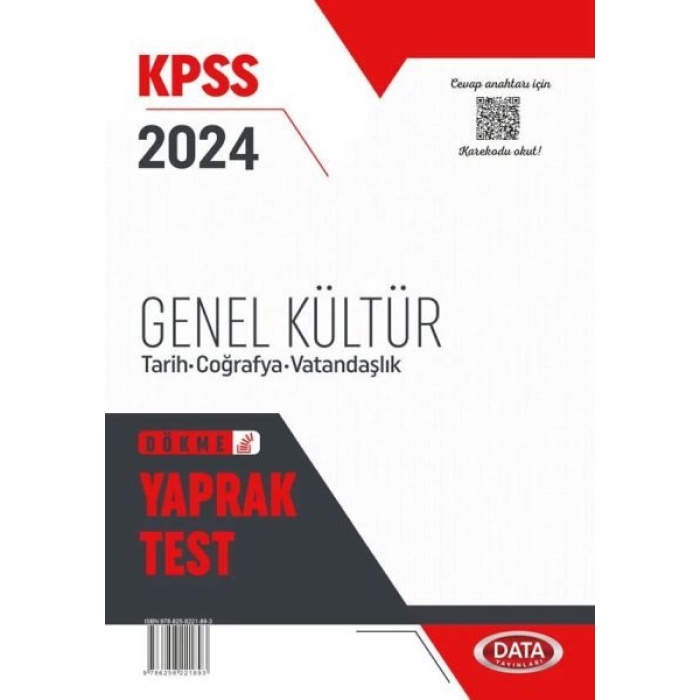 Data 2024 Kpss Genel Kültür Yaprak Test  (4022)