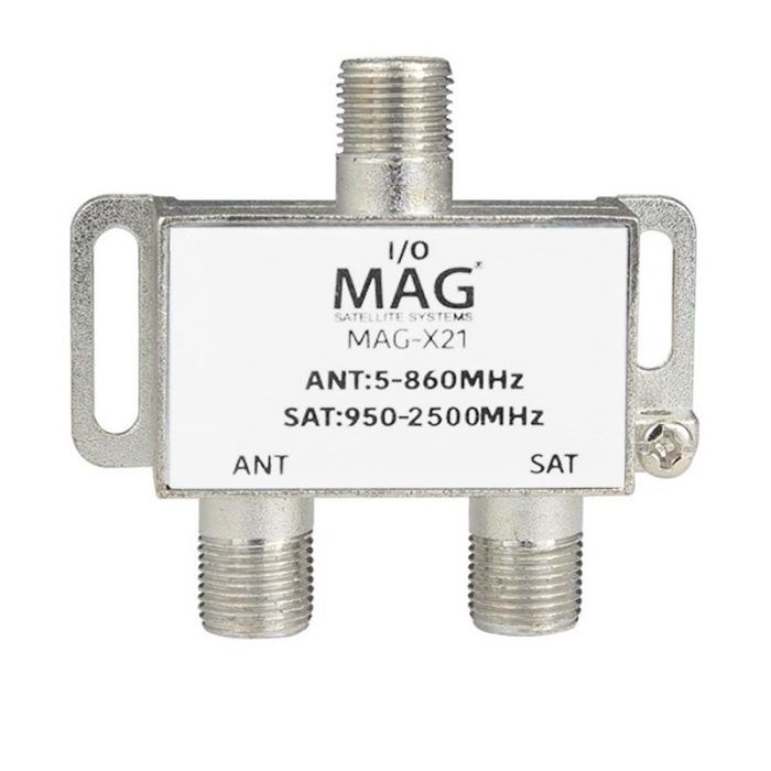 CLZ192 MAG MAG-X21 TV/SAT 5-2500MHZ COMBINER 950-2500MHZ (4172)