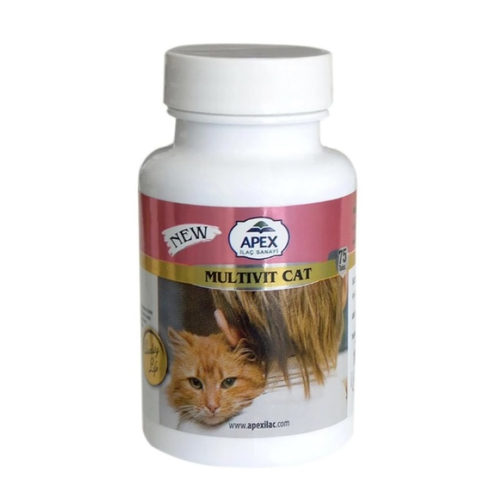 Multivit Cat - Amino Asit Tablet 75 Adet