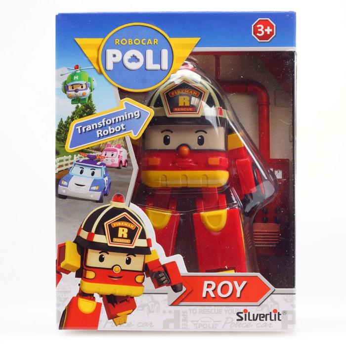 Nessiworld Robocar Poli Transformers Robot Figür Roy 83170