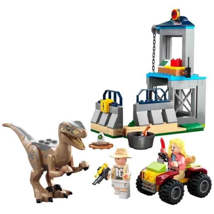 76957 LEGO® Jurassic World™ Velociraptor Kaçışı 137 parça +4 yaş