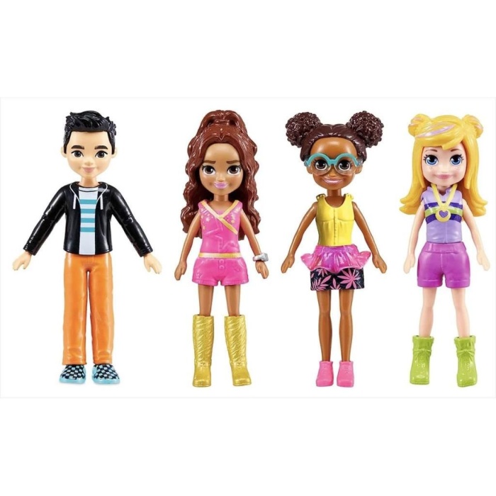 HKW10 Polly Pocket ve Arkadaşları Kombin Eğlencesi Oyun Seti