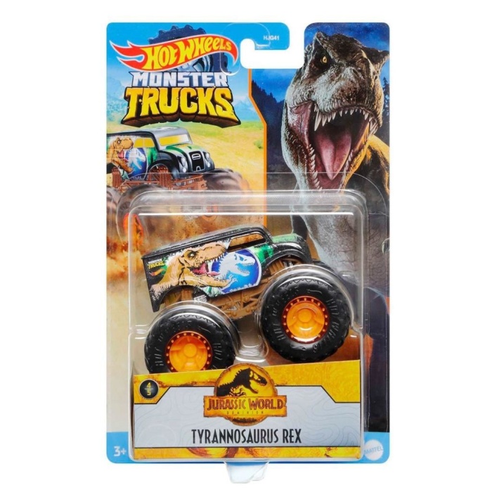 HJG41 Hot Wheels Monster Trucks Gösteri Dünyası Temalı 1:24 Arabalar