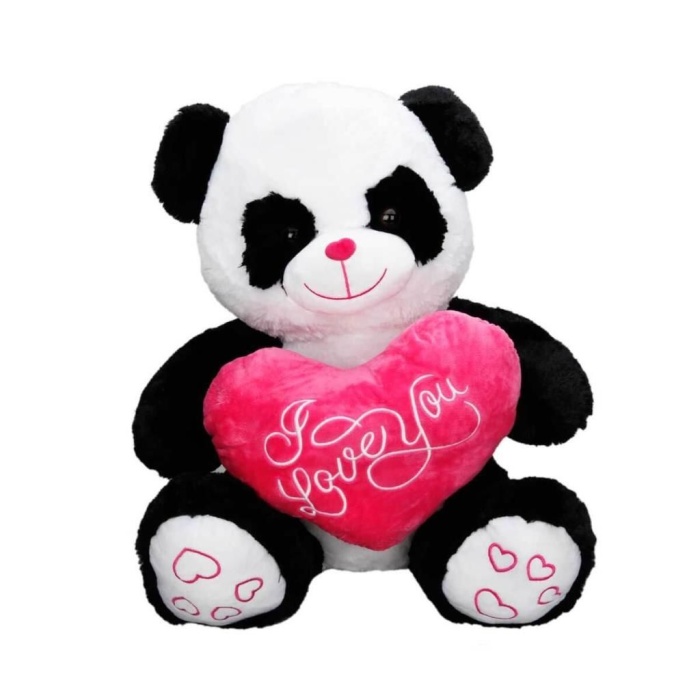 Nessiworld Kalpli Panda Peluş 50 cm