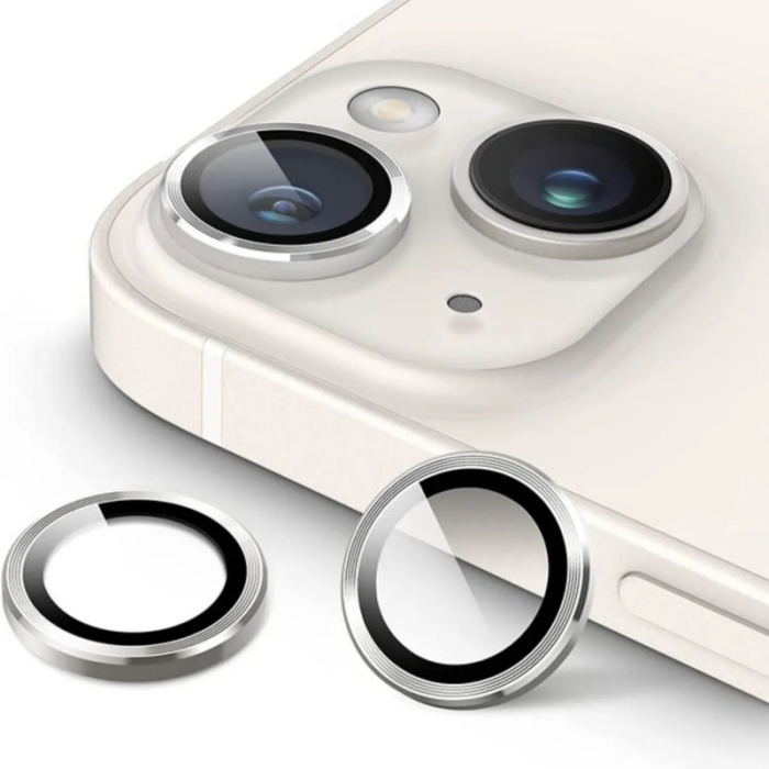 Apple Iphone 12 Mini Uyumlu Kamera Koruyucu Lens GÜMÜŞ