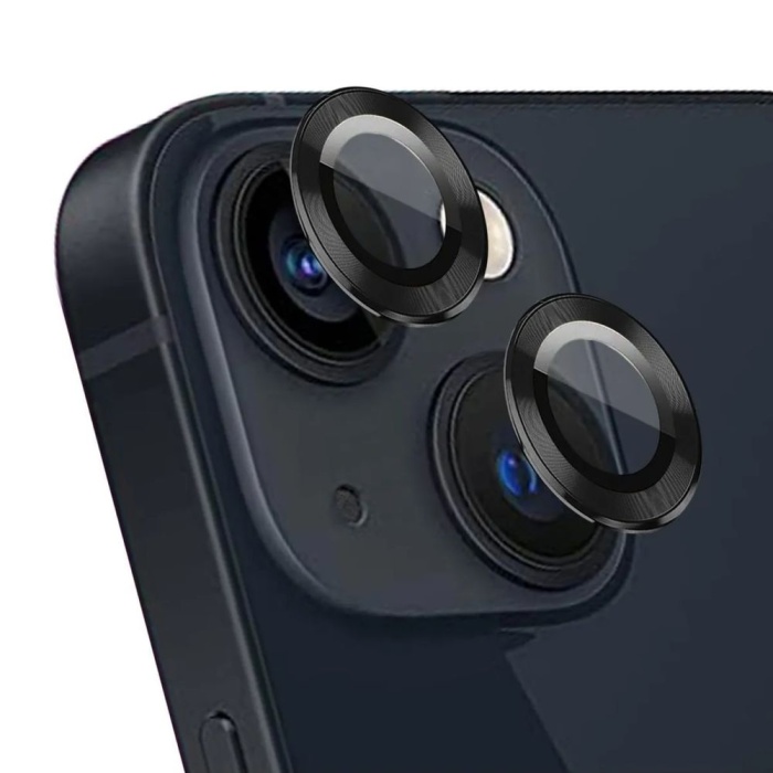 Apple Iphone 14 Plus Uyumlu Kamera Koruyucu Lens SİYAH