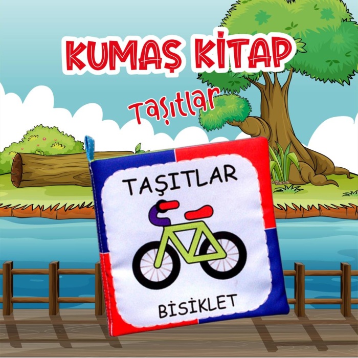 Taşıtlar Kumaş Sessiz Kitap