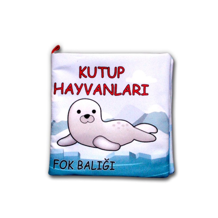 Kutup Hayvanları Kumaş Sessiz Kitap