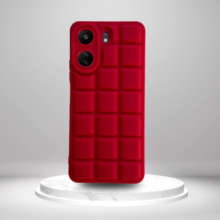 Xiaomi Redmi 13C 4G Uyumlu Tlp Silikon Madlen Case