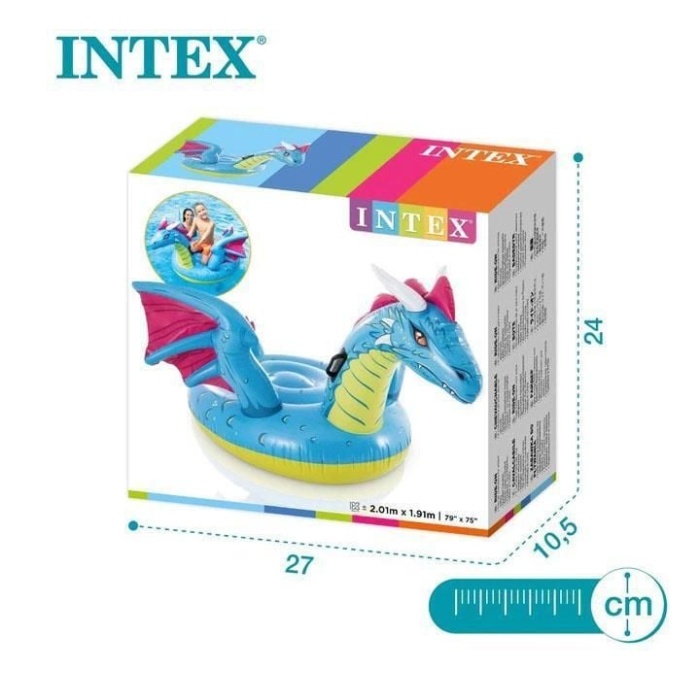 intex Tutunmalı Mistik Ejderha Binici 201 Cm - 57563