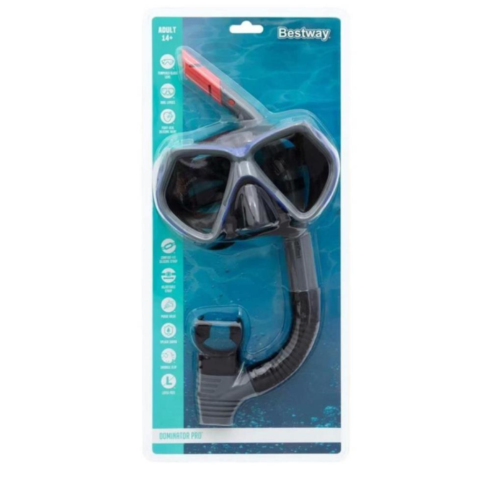 24069 - BESTWAY MASKE SNORKEL TEMP SILIKON  6