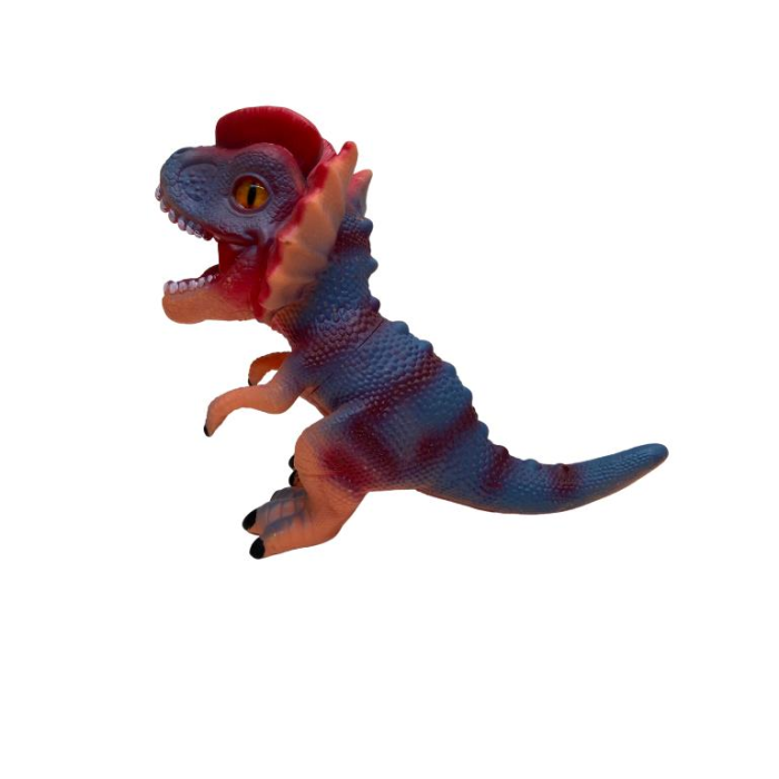 Soft Dinazor Neon Gözlü 24 Cm - LD6206B-Dilophosaurus