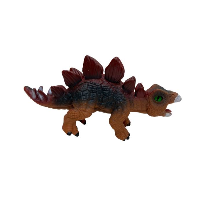 Soft Dinazor Neon Gözlü 24 Cm -LD6206B-Stegosaurus