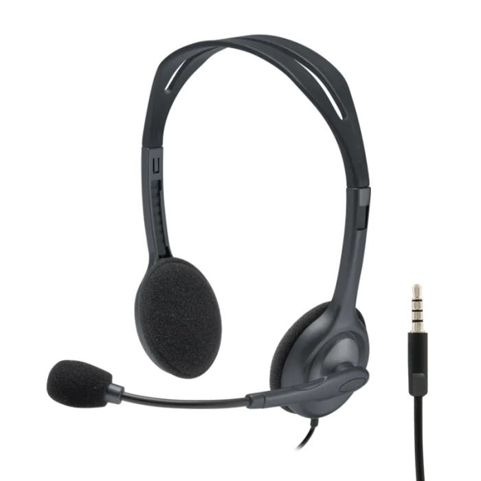 LOGITECH H111 STEREO SİYAH KULAKLIK (4767)