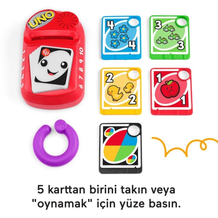 HWH16 Fisher-Price LnL Saymayı ve Renkleri Öğreten UNO