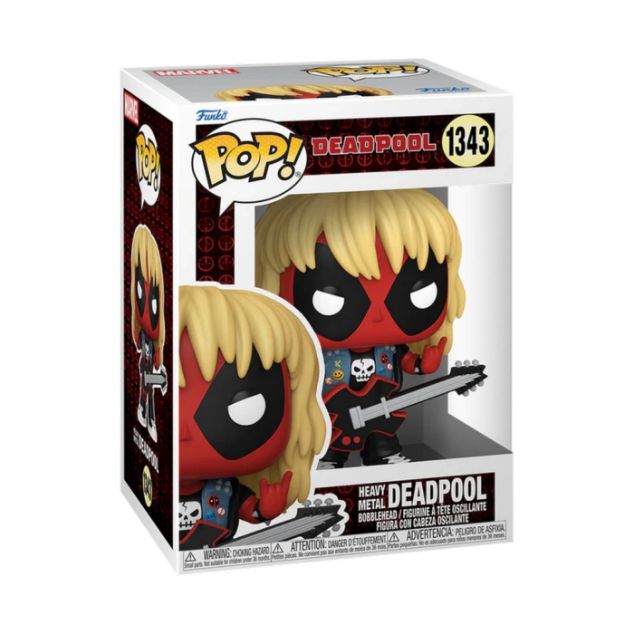 POP! Marvel Deadpool Metal Band