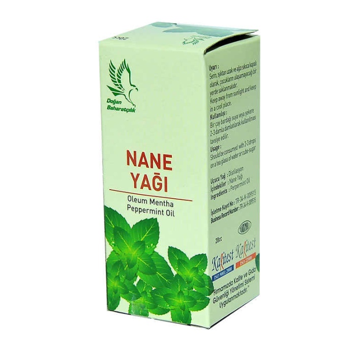 Nane Yağı 20 cc - Oleum Mentha Peppermint Oil