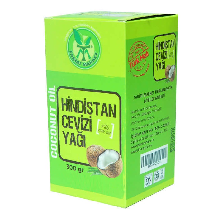 Hindistan Cevizi Yağı 300Gr