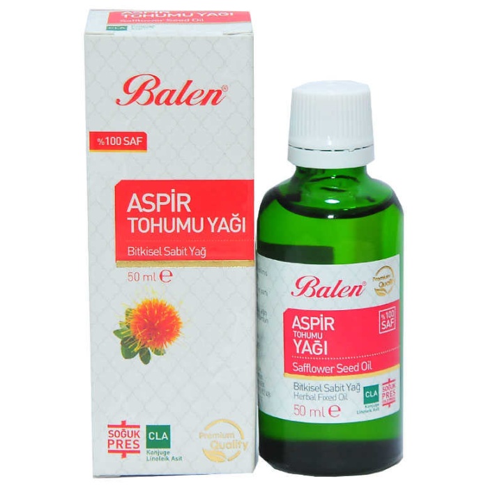 Aspir Tohumu Yağı Soğuk Pres 50 ML Cam Şişe