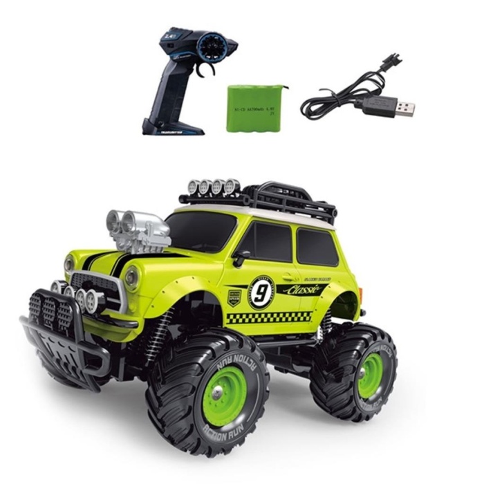 YD898-MT1820 Uzaktan Kumandalı Full Fonksiyon 1:18 Şarjlı 2.4G Sevimli Off-Road Mini Araba