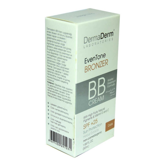 EvenTone BB Krem Koyu Ton Spf+25 Güneş Koruma Bitki Özlü 50 ML