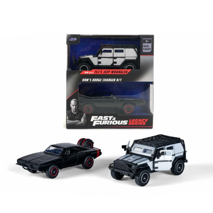 Jada 1/32 F&F Legacy Series Twin Pack W2/2