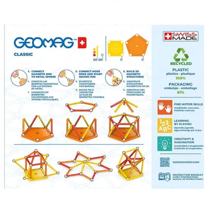 Geomag Classic Manyetik Zeka Oyunu 42 Parça