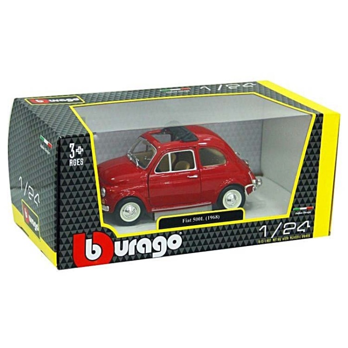 Bburago 1:24 Fiat 500L 1968 Model Araba