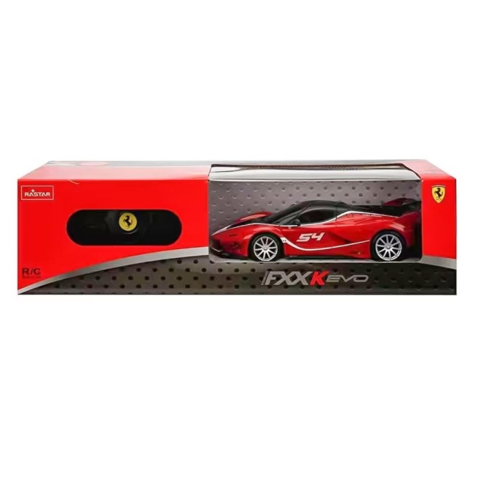 79300 1:24 Ferrari FXX K Evo Uzaktan Kumandalı Kırmızı Araba