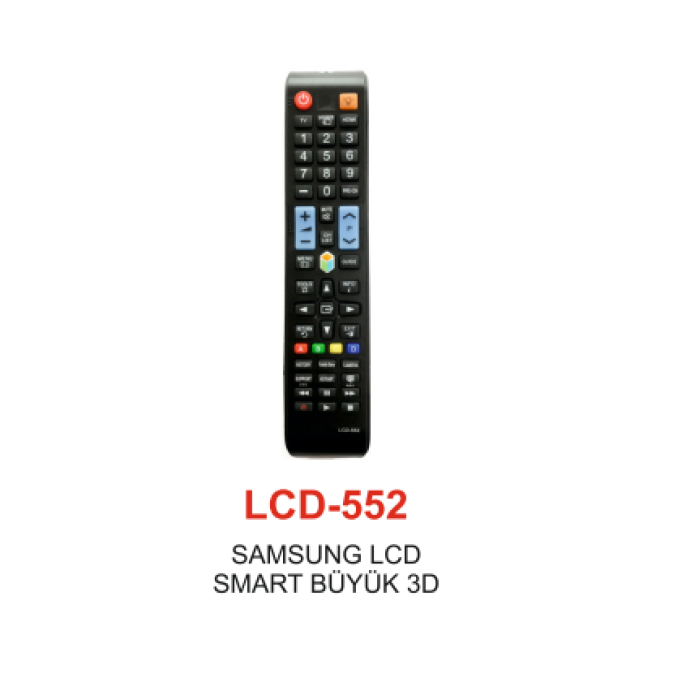 Samsung Source LCD Büyük Tv Kumandası - LCD 552 (7474)