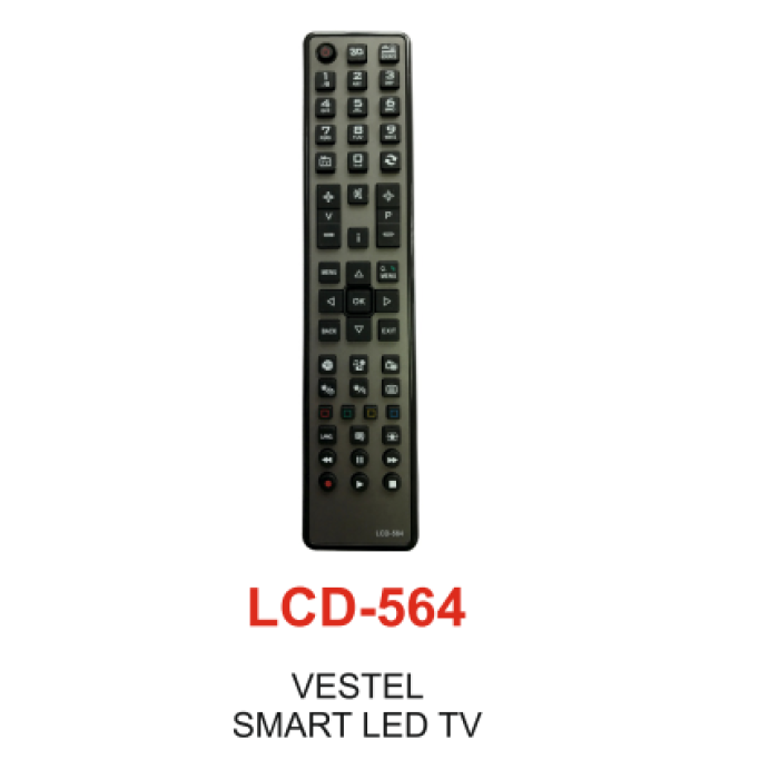 Vestel Smart 3D Tv Kumandası - LCD 564 (7474)