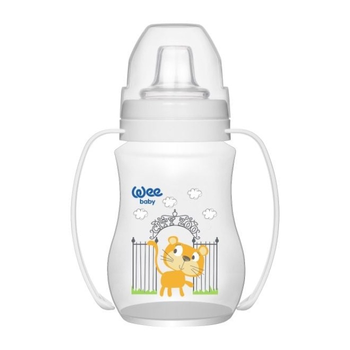 Wee Baby Akıtmaz Kulplu PP Antikolik Bardak 250 ML 754