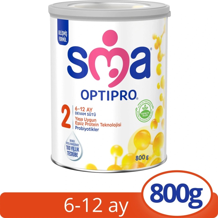 SMA Optipro Probiyotik 2 Bebek Devam Sütü 6-12 Ay 400gr