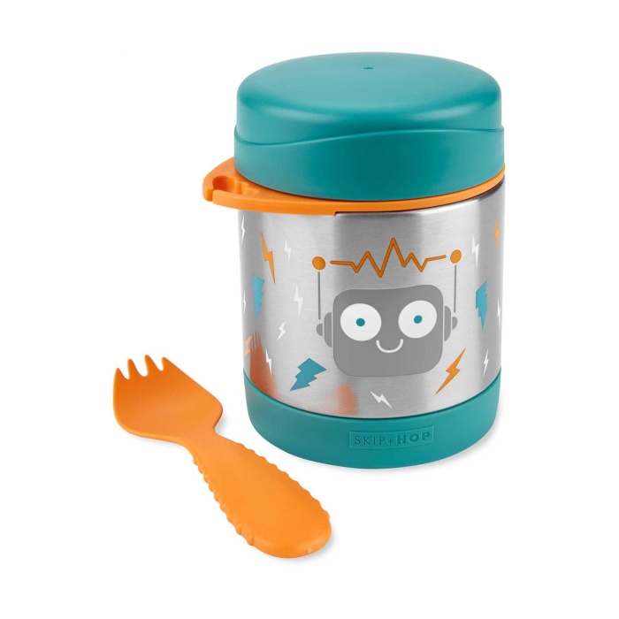 Skip Hop Zoo Paslanmaz Çelik Termos 325ml Robot